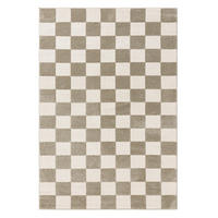 TEPIH Marta Zelena/Bijela 120x170 cm - zelena, tekstil/plastika (120/170cm) - benuta Pop