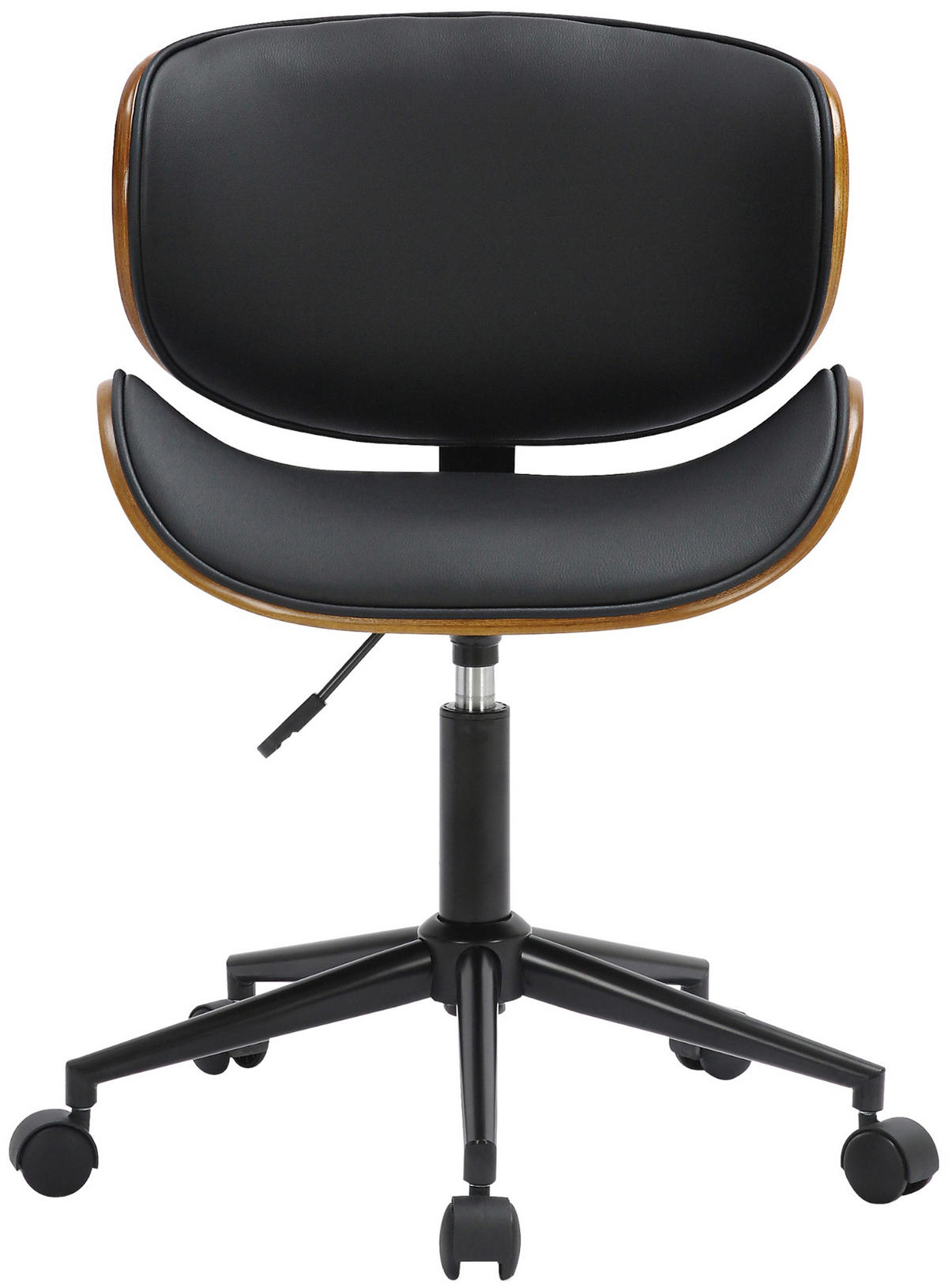 BÜROSTUHL Veloce schwarz - Schwarz, Metall (52/90/52cm) - TPFLiving