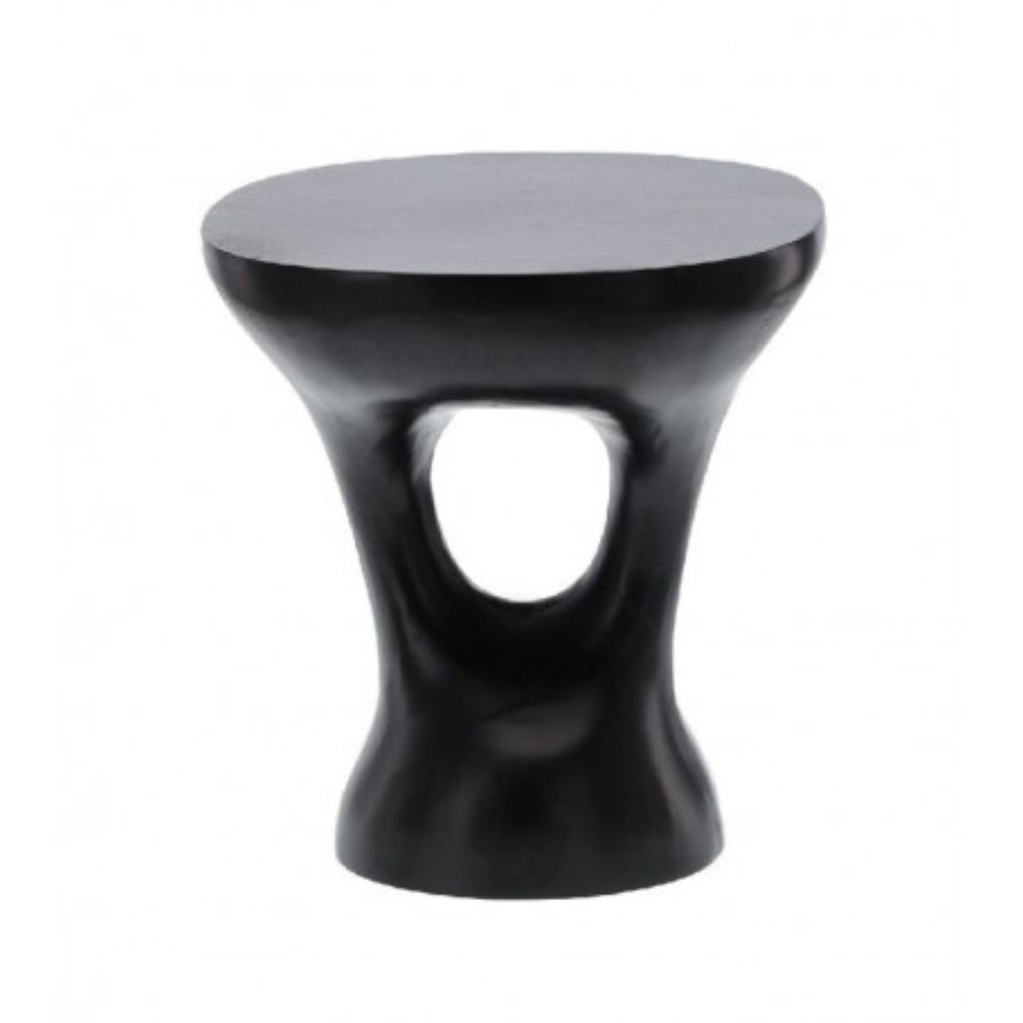 COUCHTISCH Emily Metall 43 cm / 40 cm Schwarz - Schwarz, Metall (40/43/46cm)