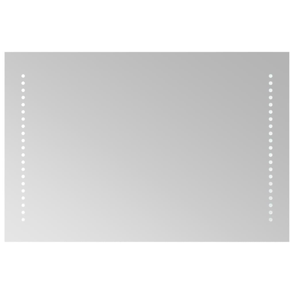 LED-BADSPIEGEL 40x60 cm - Transparent, Glas (40/40/60cm) - furnicato