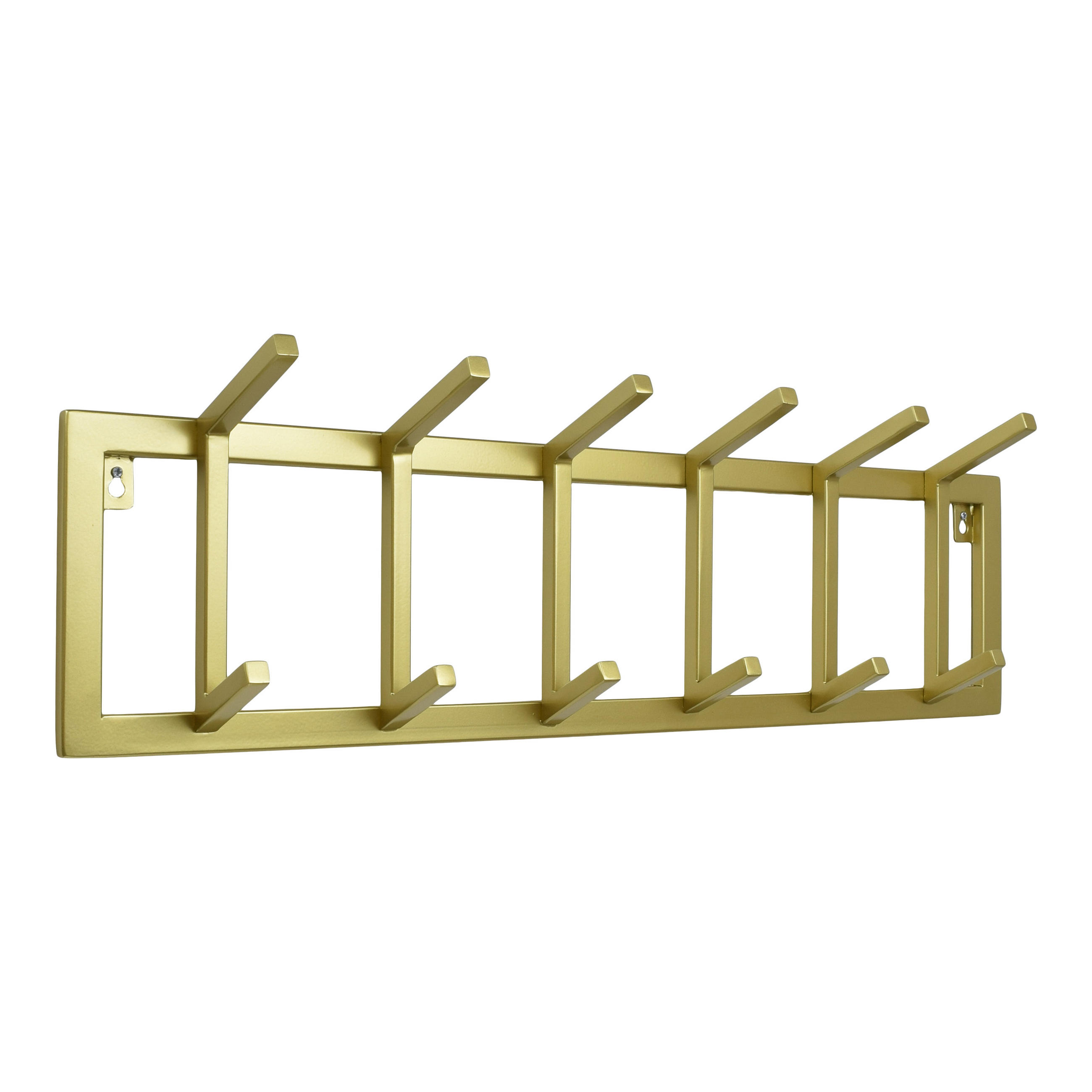 KLEIDERABLAGE Jaimy Gold - Goldfarben, Metall (80/24/12cm) - LOFT42