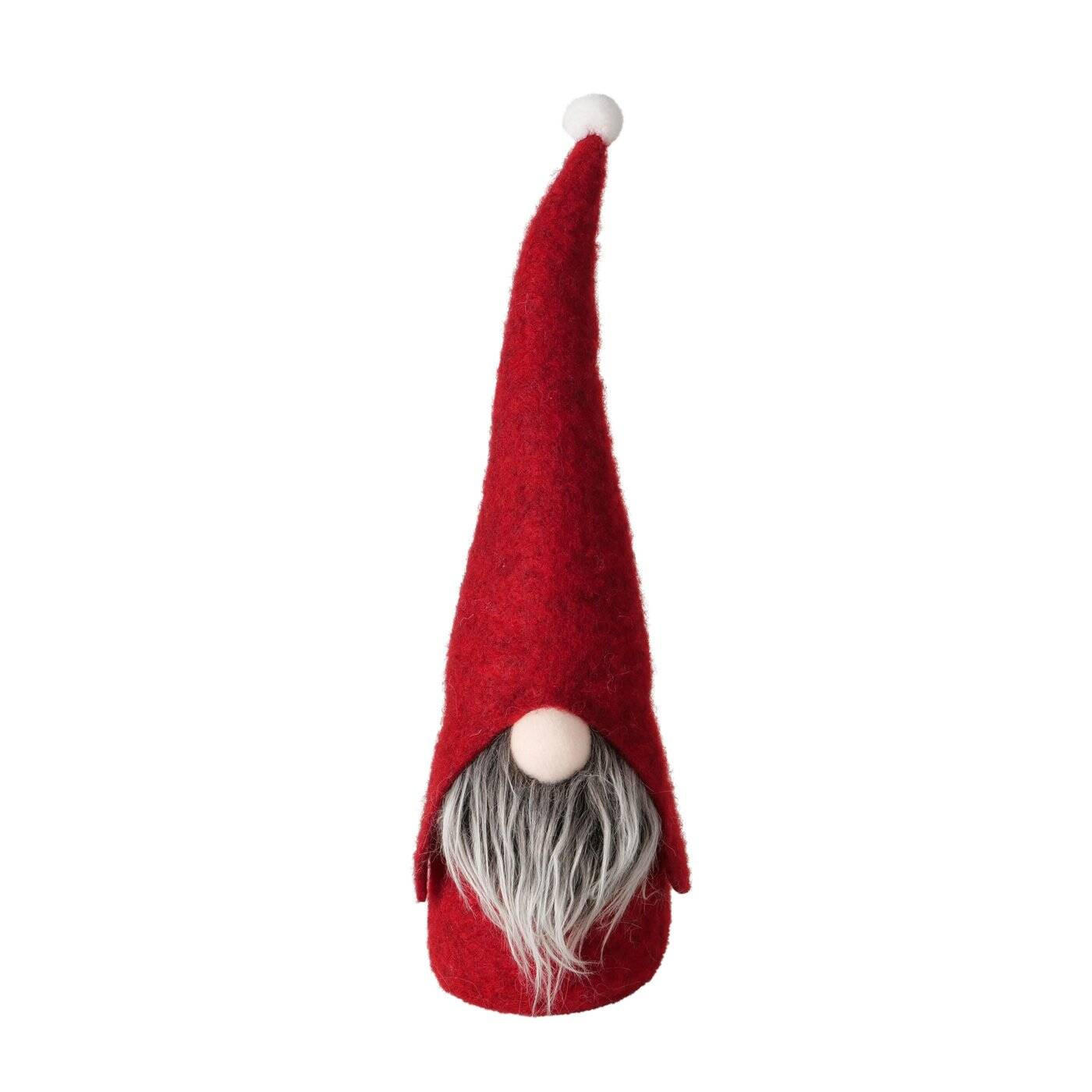 Boltze Home Stofffigur Rot 9x32x9 cm