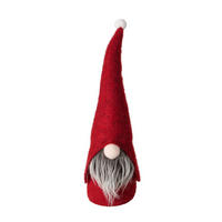 STOFFFIGUR Wichtelmännchen Harvest 32 cm - Rot, Textil (9/32/9cm) - Boltze Home