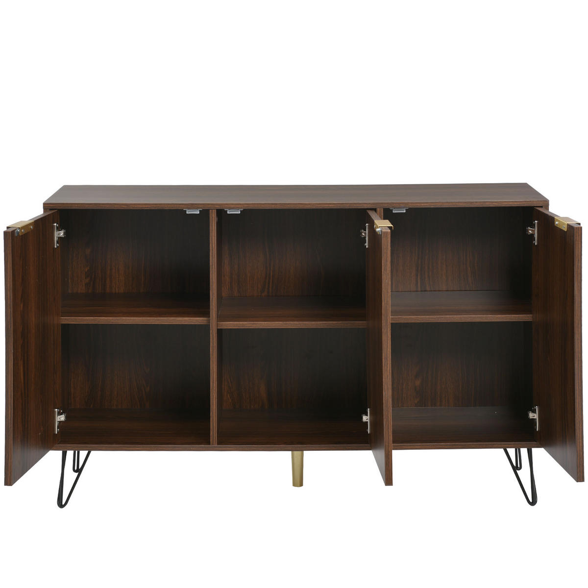 SIDEBOARD Braun 120/38/76.5 cm - Braun, Holzwerkstoff (38/76.5/120cm) - Urban Meuble