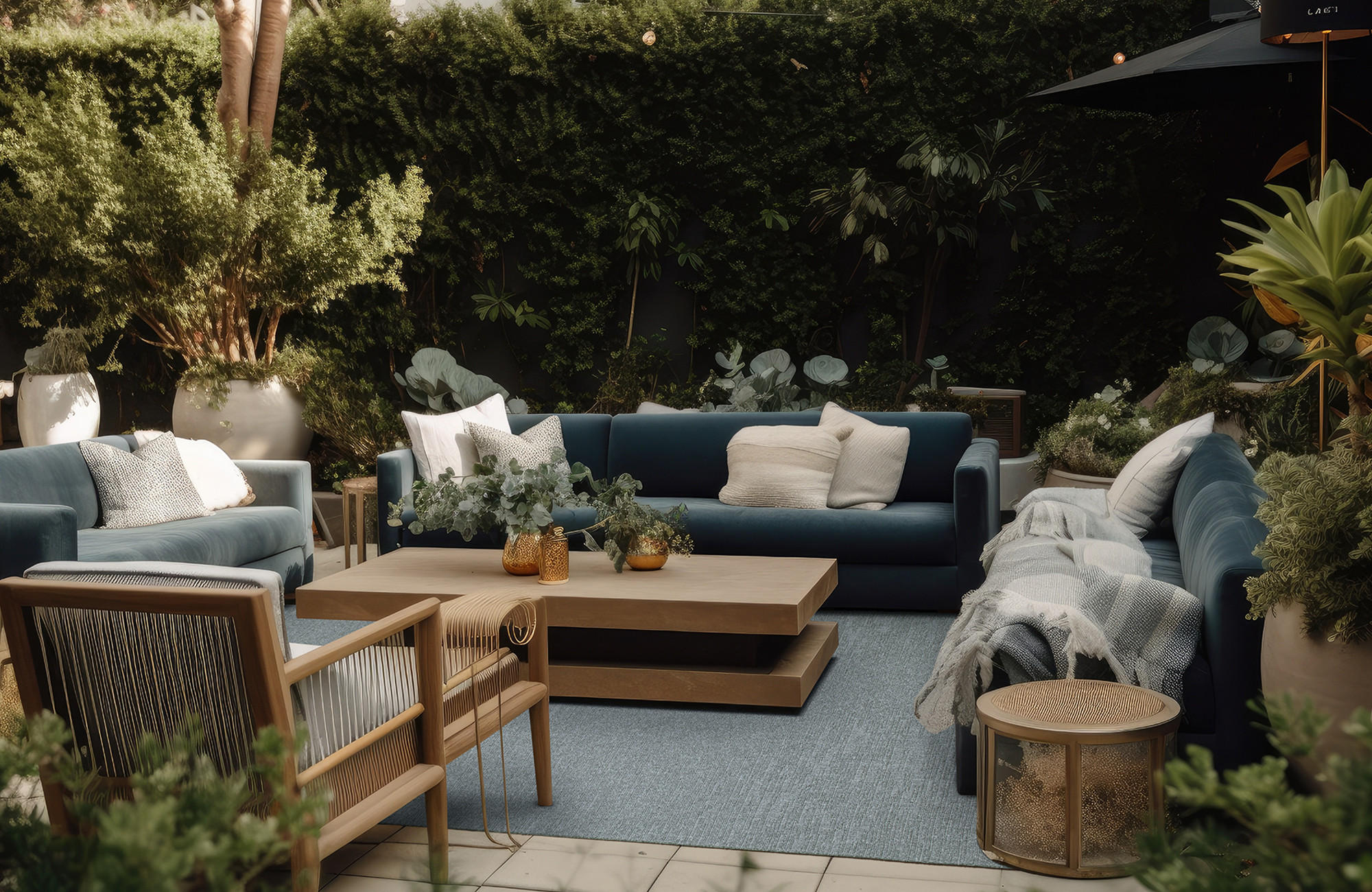 OUTDOORTEPPICH Ereon Silber 200x280 cm - Hellgrau, Textil (200/280cm) - Tesso Living