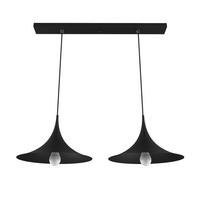 HÄNGELEUCHTE - Schwarz, Metall (33/70/16cm) - Lumicom