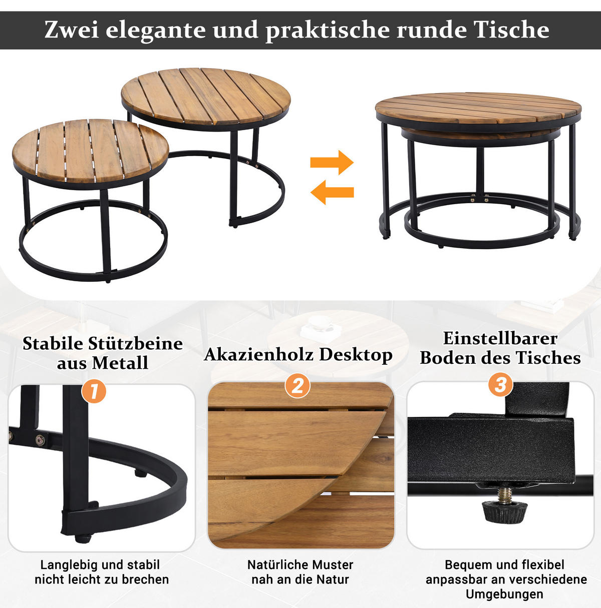 ZAHRADNÍ sedací souprava 160/64/75 cm antik šedá z železa s modulárním uspořádáním - šedá, kov - OKWISH