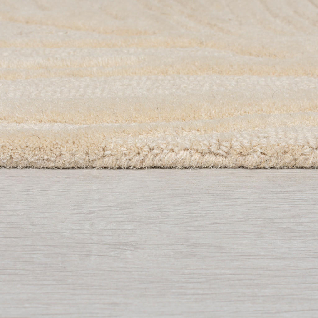 Thumbnail - Kadima Design Wollteppich, Beige, Textil, Floral, Rechteckig, 160x230 cm, in verschiedenen Größen erhältlich, Teppiche &...