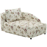 RECAMIERE Armlehne links Kalila Flachgewebe weiß - Weiß, Kunststoff (154/86/93cm) - 58aufmkessel