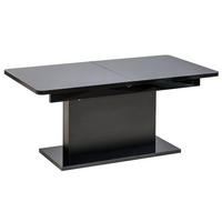 ESSTISCH METRON Ausziehbar 126 - 167,5 / 70 x 74,2 cm - Schwarz, Holz (126/70/74.2cm) - MASSENO