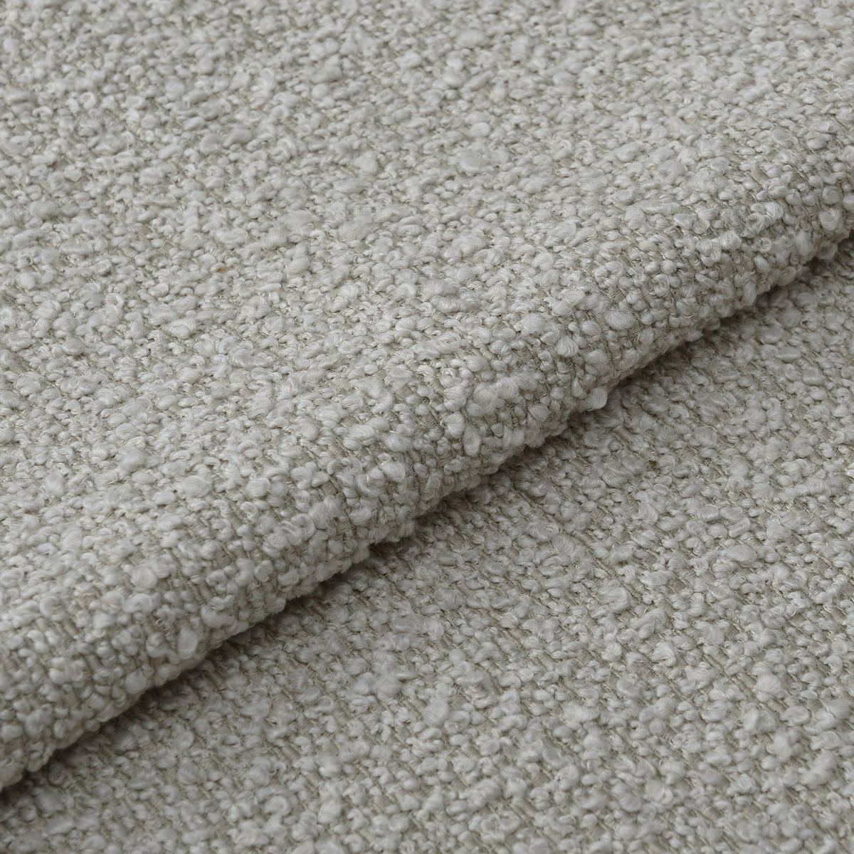 STUHL 2er-Set Bouclé-Stoff Taupe 53cm - Taupe, Textil (53/7.4/56.6cm) - Sia Home