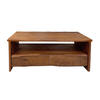 COUCHTISCH Akazie nuss DAHLIA 110 cm - Nussbaumfarben/Braun, Akazienholz/Holz (60/110/45cm) - SAM