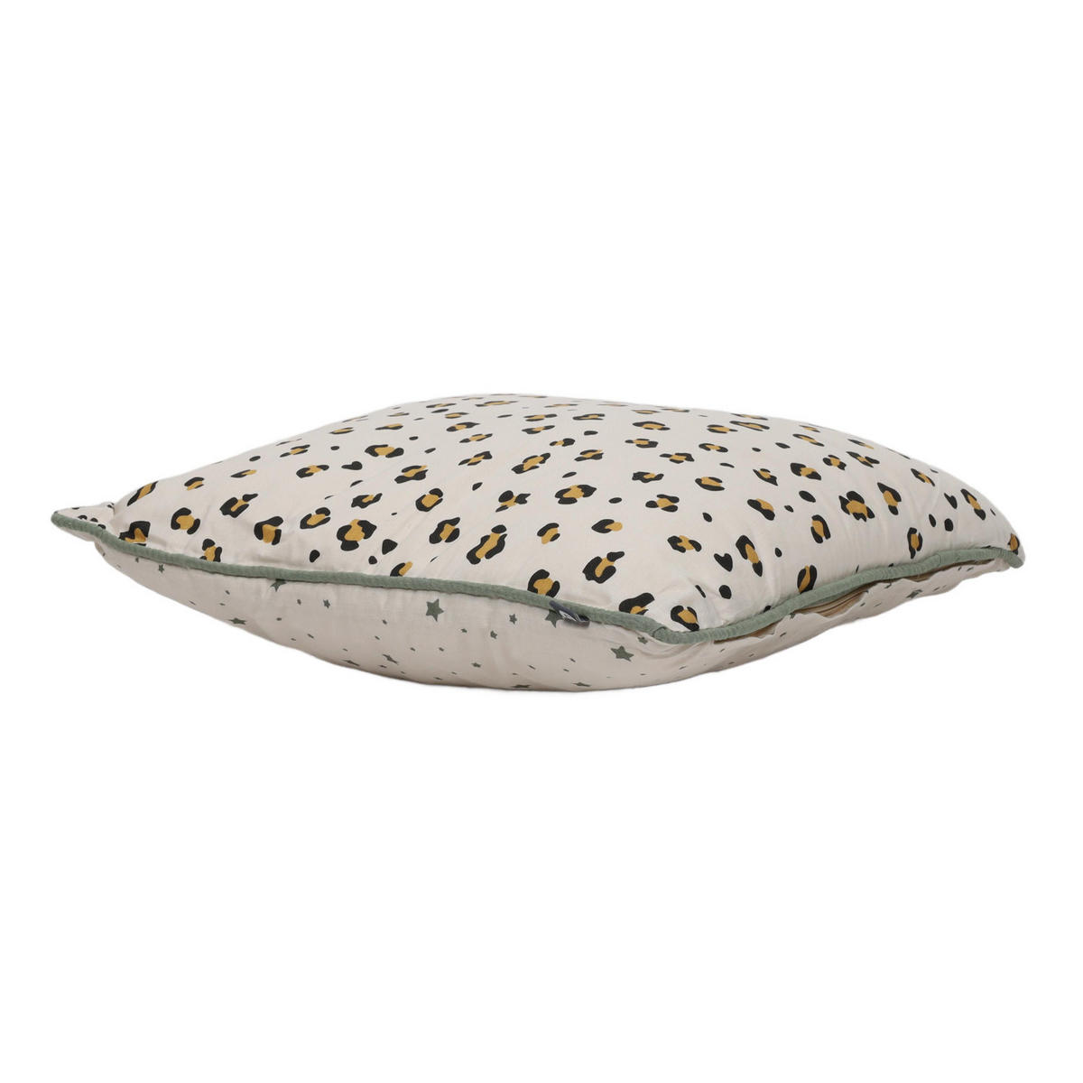 KINDERKISSEN in Leopardenmuster Leopard 40/40/10 cm - Multicolor, Kunststoff (40/40cm) - Atmosphera for kids