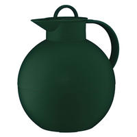 ISOLIERKANNE KUGEL, Kunststoff / Hartglaseinsatz, Smoke Pine Mat, 0.94 L - Grün, Kunststoff (0.94L) - Alfi