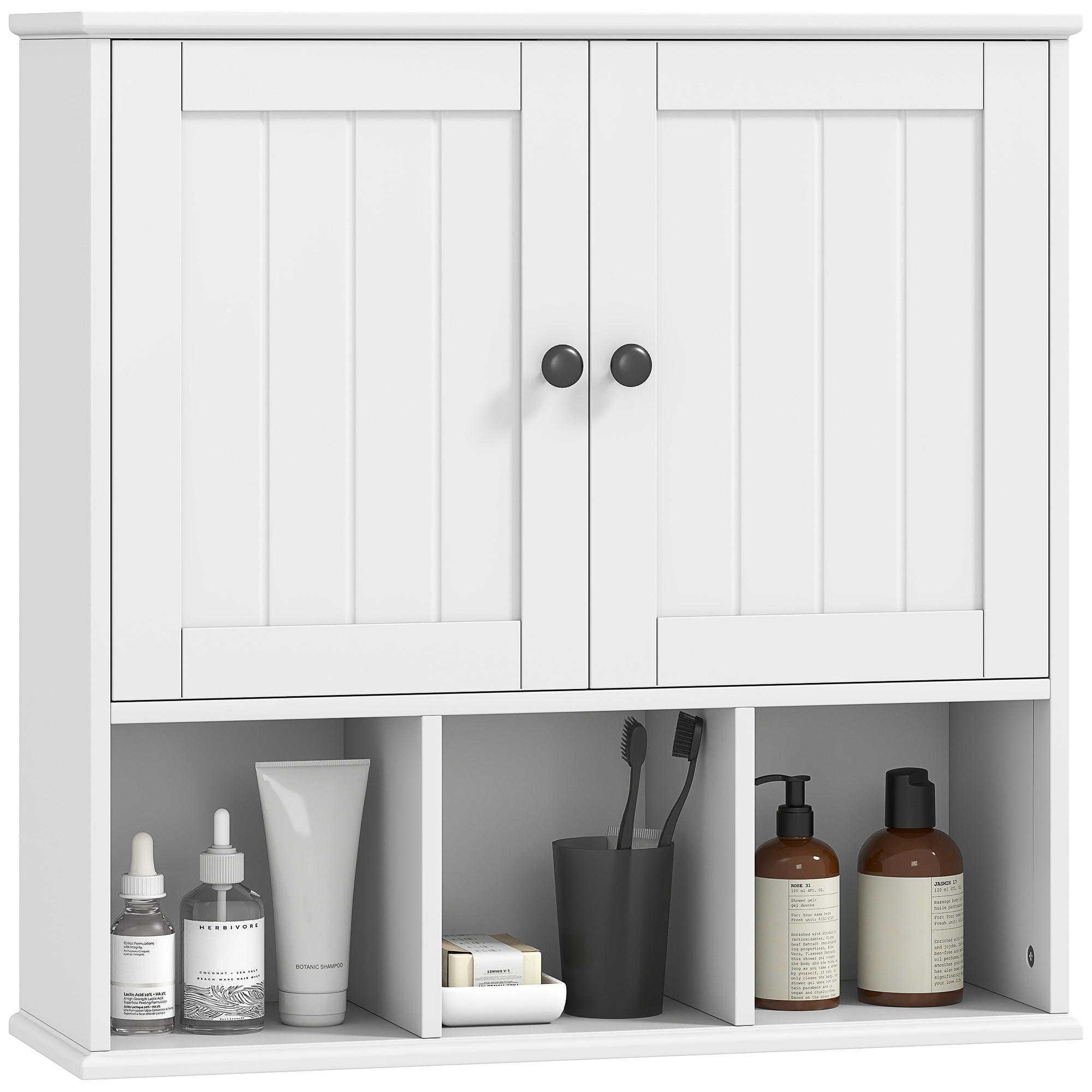 HÄNGESCHRANK Weiß 1 Stück - Weiß, Kunststoff (60/60/19.5cm) - GiPP