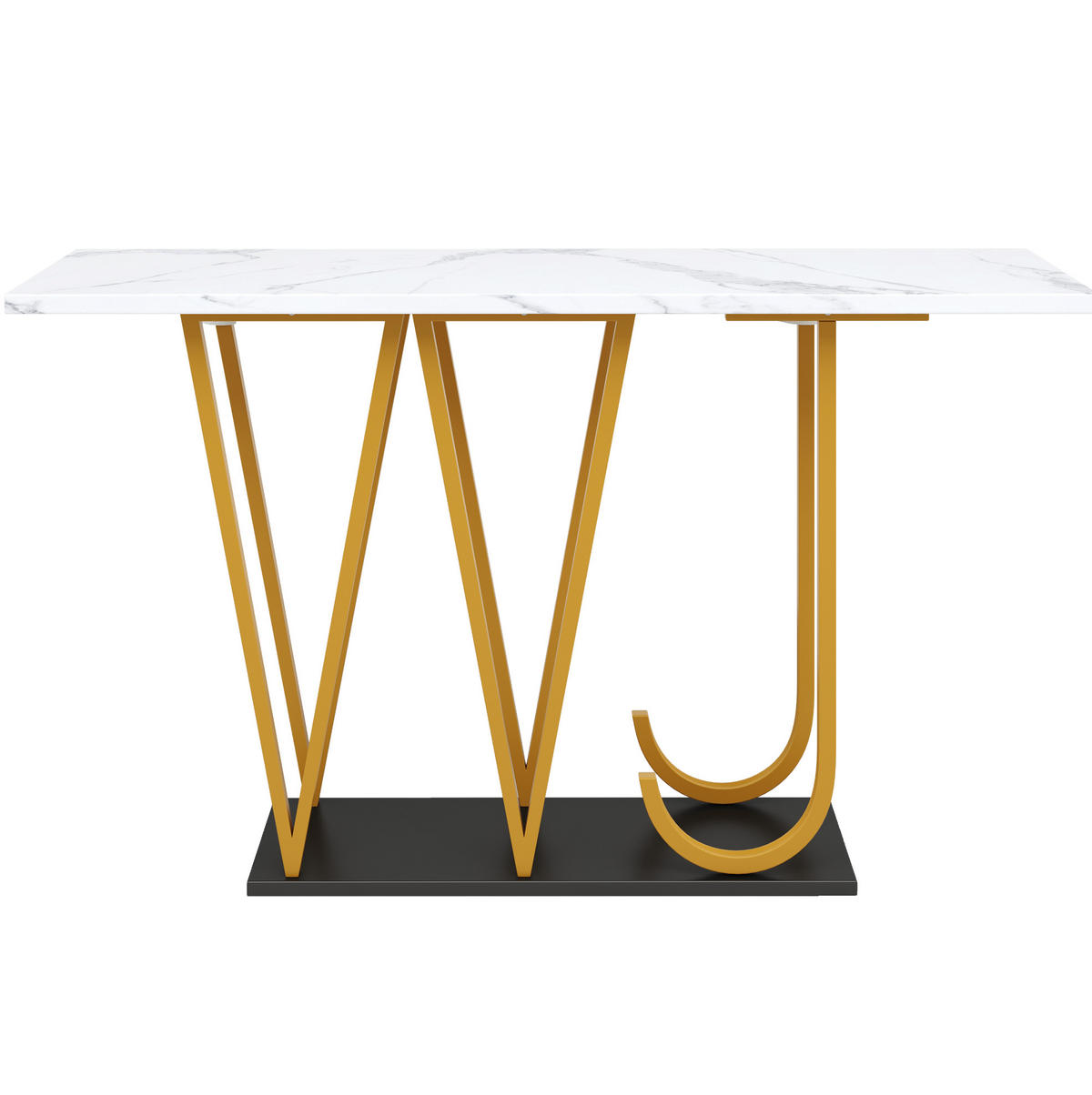 BEISTELLTISCH 120/80/29,5 cm Weiß aus MDF und Metall mit Stauraum - Weiß, Holzwerkstoff (120/29.5/80cm) - OKMYHOME