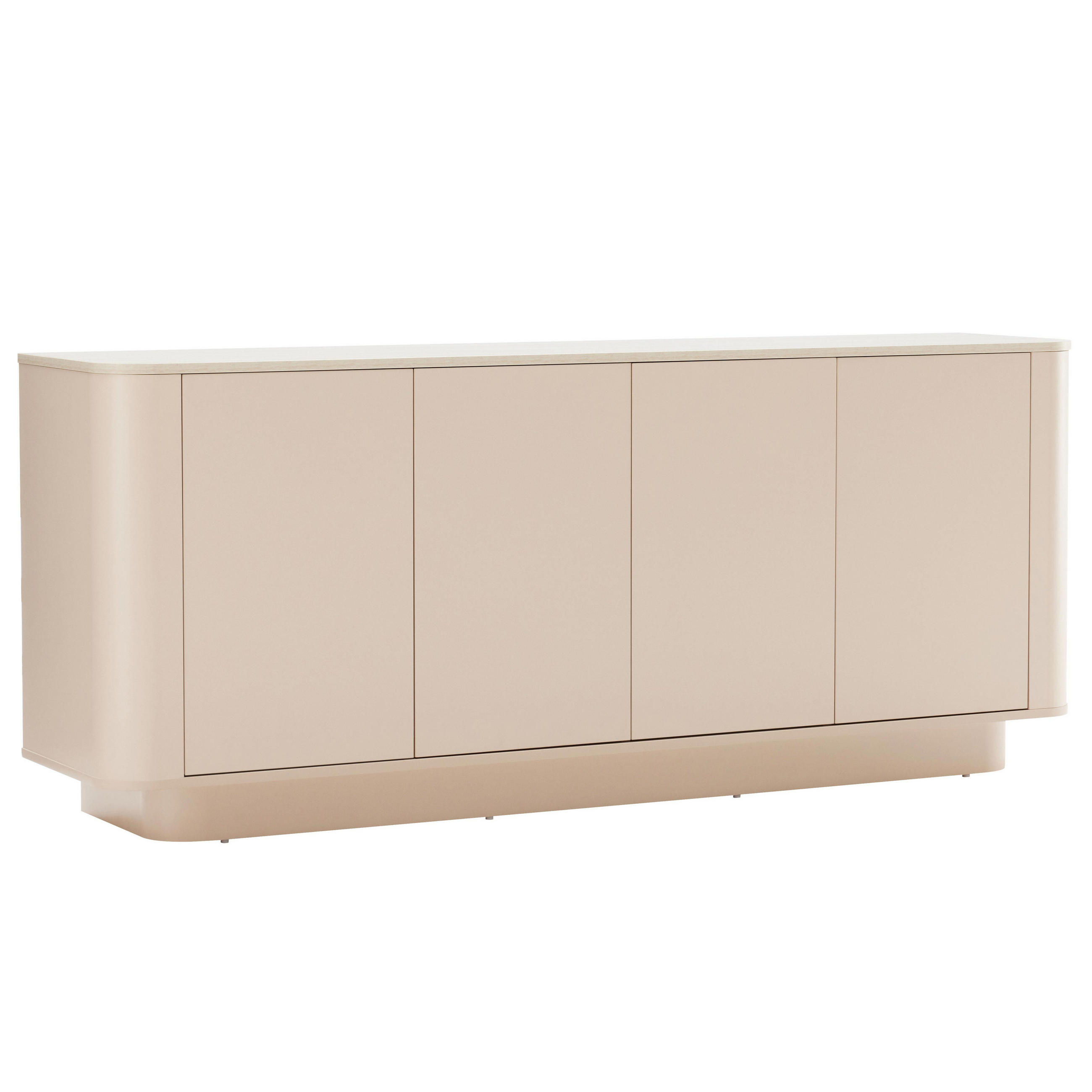 SIDEBOARD, Beige - Beige, Holz (180/75/40cm) - Oviala