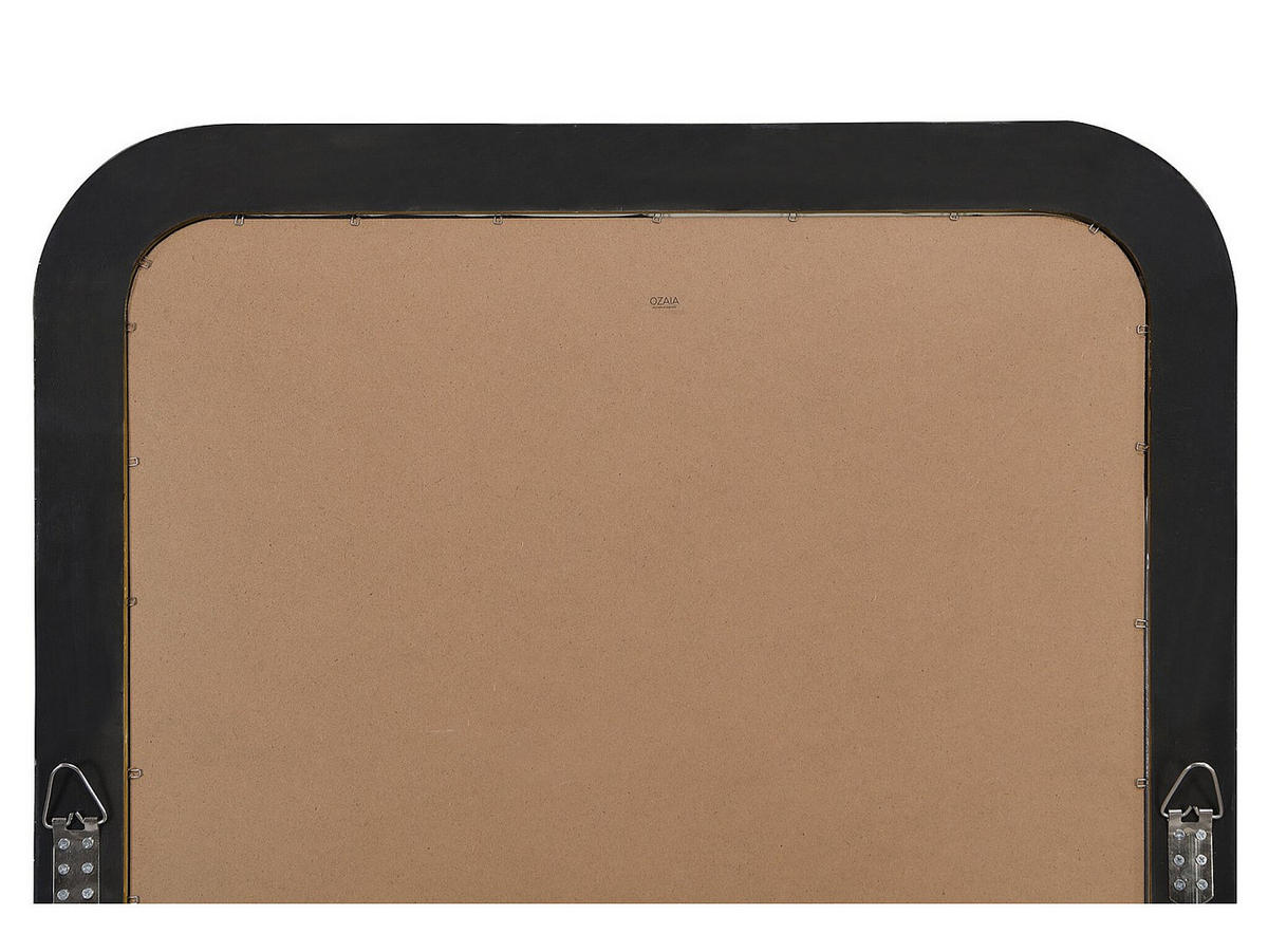 GROSSER Spiegel aus Paulowniaholz mit Zierleisten – B 80 x H 180 cm – Messing-Optik, goldfarben – HELOISE - Goldfarben, Holz (80/180/3cm) - Vente-Unique