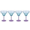 MARGARITA-GLAS (4er Set) Cocktail Night - Türkis, Glas (0.32L) - BUTLERS