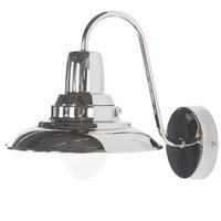 WANDLEUCHTE Luza 20/20/21 cm - Silberfarben, Metall (20/21/20cm) - Beliani
