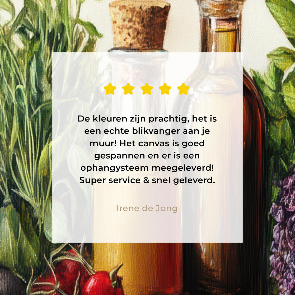 LEINWANDBILD Stilleben - Kräuter - Gewürze - Früchte - Farbenfroh XXL 150x100 cm - Grün, Textil (150/100cm) - MuchoWow