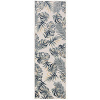 Outdoorteppich Flora Multicolor 80x250 cm - Creme, Kunststoff (80/250cm) - benuta