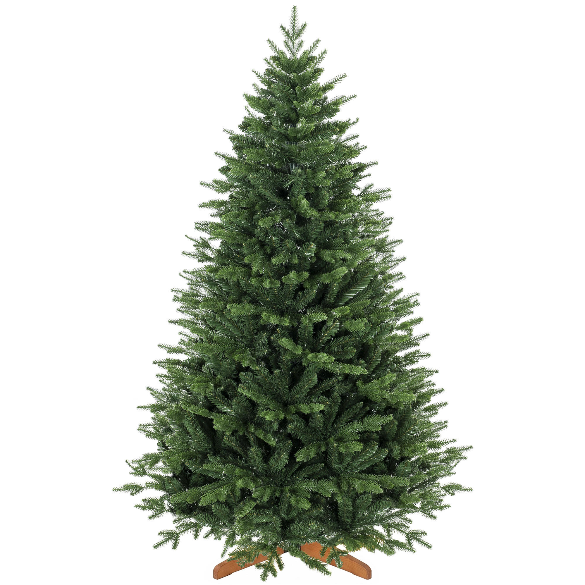 WEIHNACHTSBÄUME Grün 115.0/115.0/180.0cm - Grün, Kunststoff (180cm)