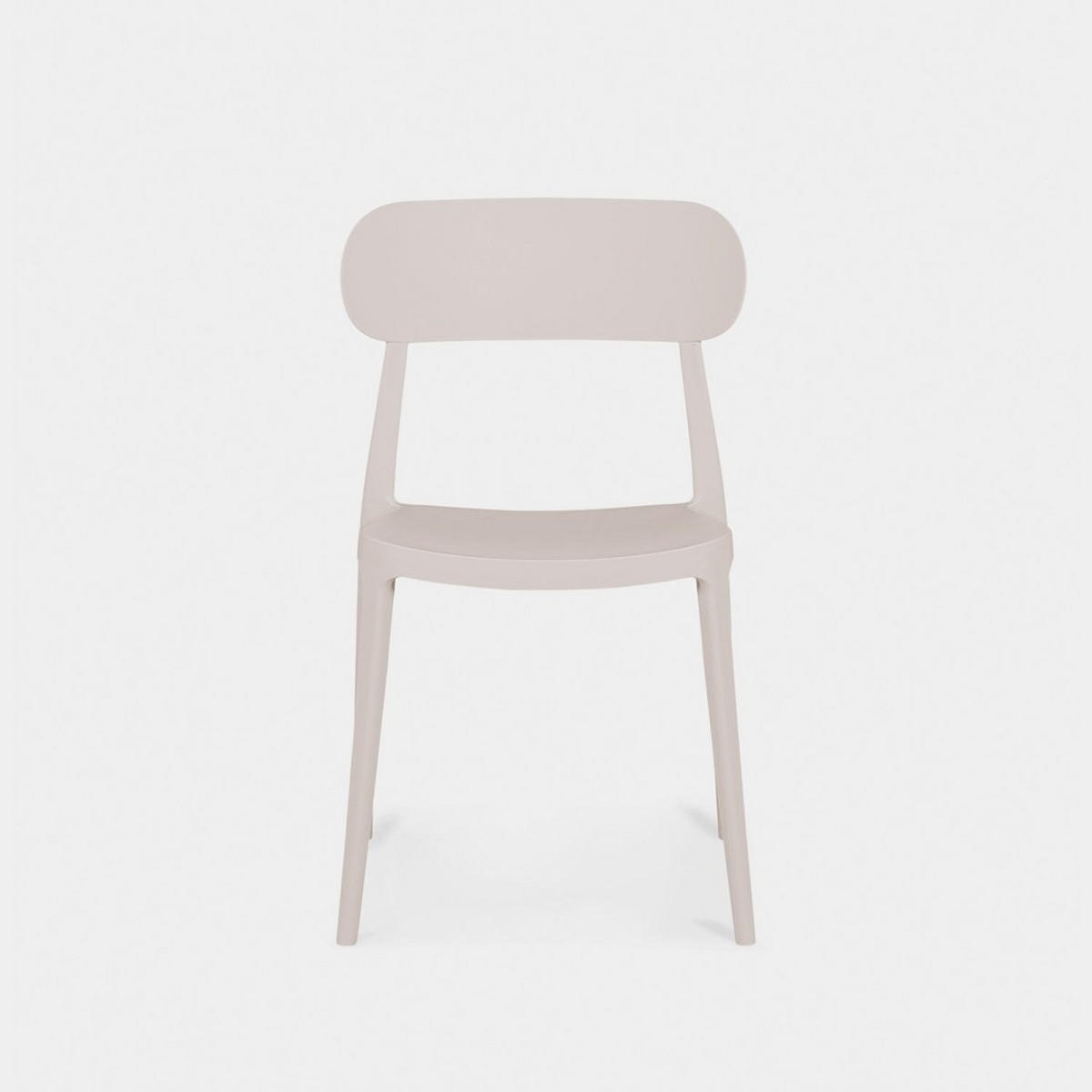 STUHL FÜR DRAUSSEN Moira Beige 47 cm x 80 cm - Beige, Kunststoff (47/80/51cm) - Klast Home