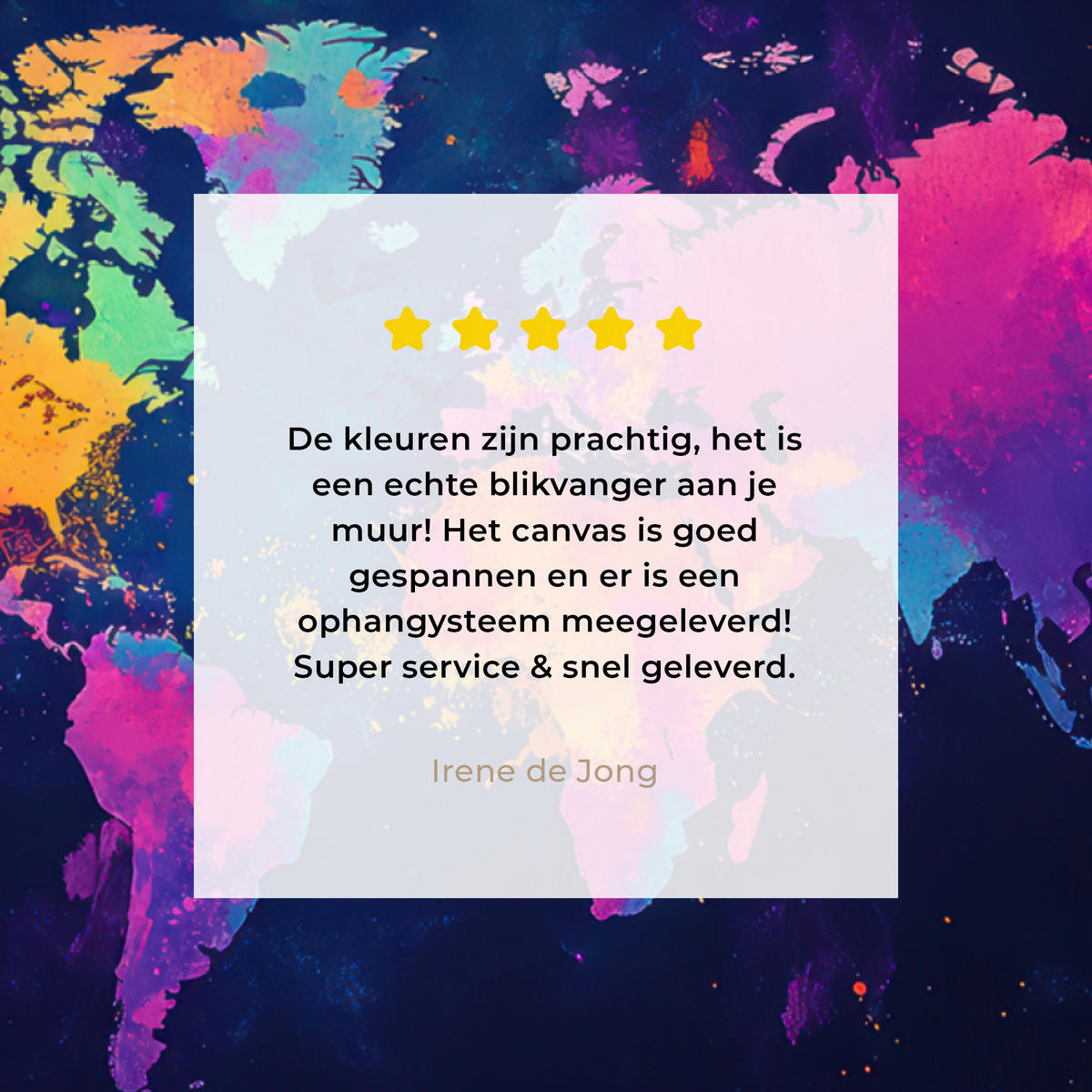 LEINWANDBILD Weltkarte - Bunt - Graffiti Room Decor 30x40 cm - Multicolor, Textil (30/40cm) - MuchoWow