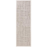 OUTDOORLÄUFER Flora Beige 80x300 cm - Creme, Kunststoff (80/300cm) - benuta