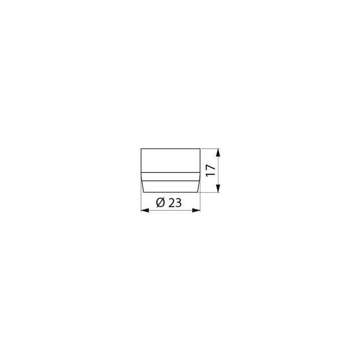 LUFTSPRUDLER M22x1 für Sicherheits-Augendusche mit Auffangschale - Chromfarben, Metall (6/1.5/9cm) - Delabie