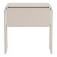 NACHTTISCH Lummo Kaschmirgrau 50 cm - Taupe, Holzwerkstoff (50/51.5/35cm) - Selsey