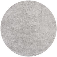 TEPPICH Hochflor Shaggy-Design, teddyweich LYNE, Grau 133x133 cm - Grau, Textil (133/133cm) - KADIMA DESIGN