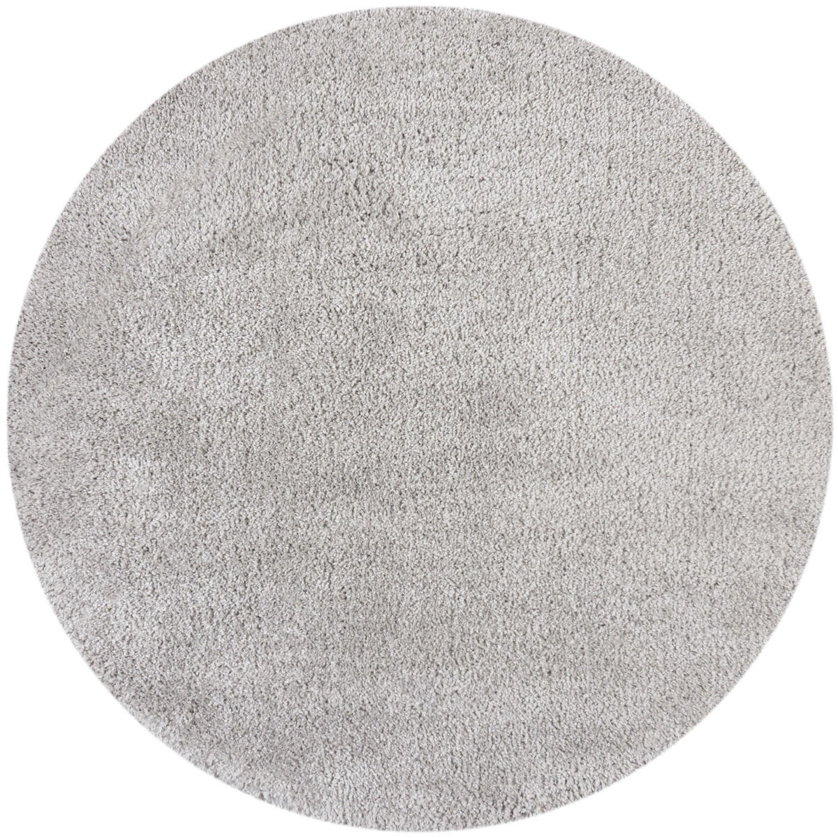TEPPICH Hochflor Shaggy-Design, teddyweich LYNE, Grau 133x133 cm - Grau, Textil (133/133cm) - KADIMA DESIGN
