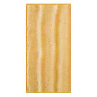 DUSCHTUCH TWO-TONE STRIPES 480 GOLD - 53 - Gelb, Textil (80/150cm) - Cawoe