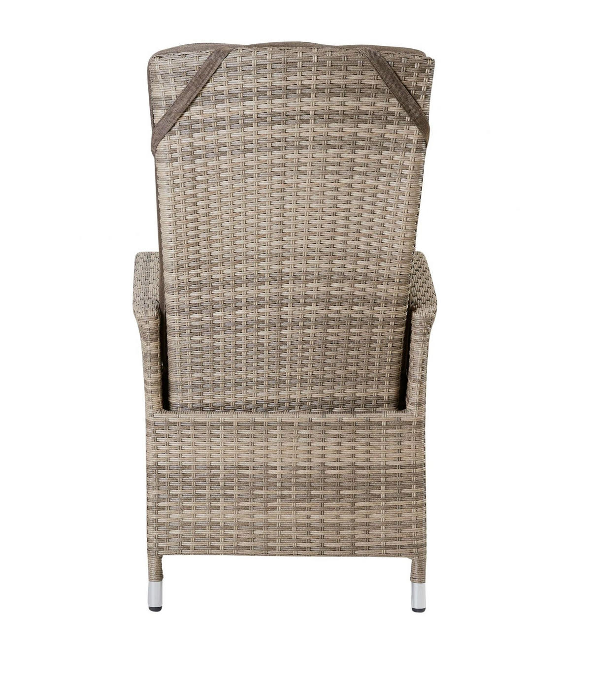 GARTENSTUHL Topeka 65x62,5x112 cm, Polyrattan, Natur - Naturfarben, Kunststoff (65/112/62.5cm) - dasmöbelwerk