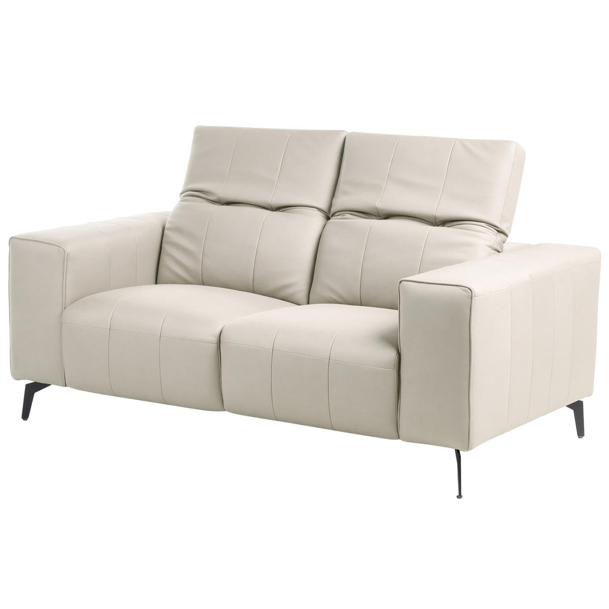 POHOVKA 2-místná Látka Světle béžová Ommel - béžová, textil (172/80/102cm) - Beliani