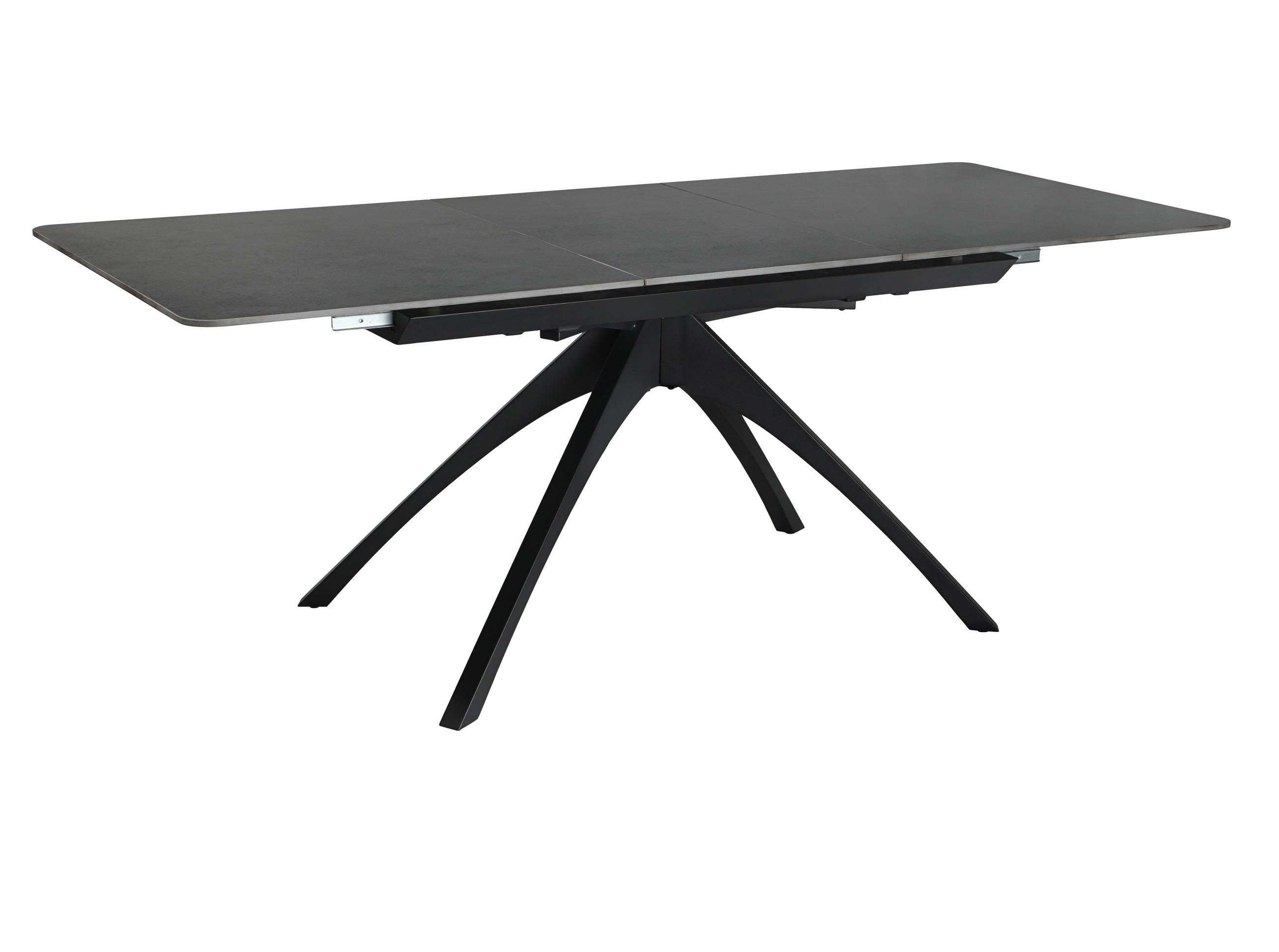 ESSTISCH Beca Grau 150/85/76 cm - Grau, Stein (150/85/76cm) - Drawer