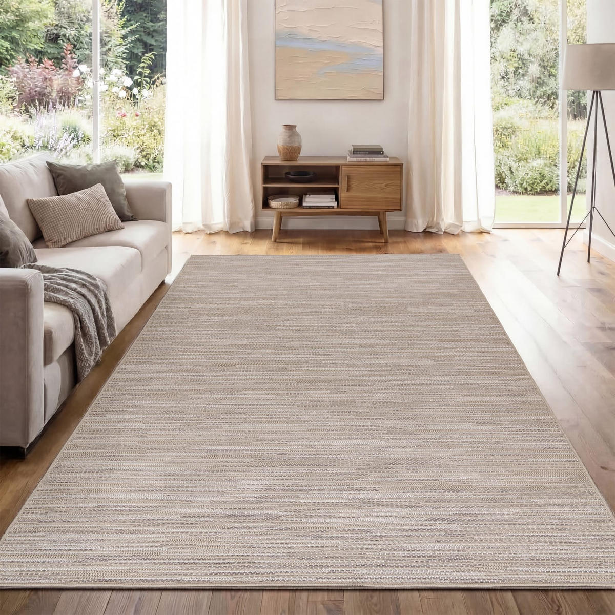 OUTDOORTEPPICH 240/340 cm Vermont 193 - Beige, Kunststoff (240/340cm) - Paco Home
