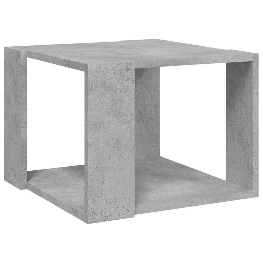 COUCHTISCH Betongrau 40x40x30 cm Holzwerkstoff - Grau, Holzwerkstoff (40/40/30cm) - furnicato