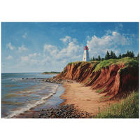 FOTOTAPETE Strand Meer Blau 400x280 cm - Multicolor, Papier (400/280cm) - Wallarena