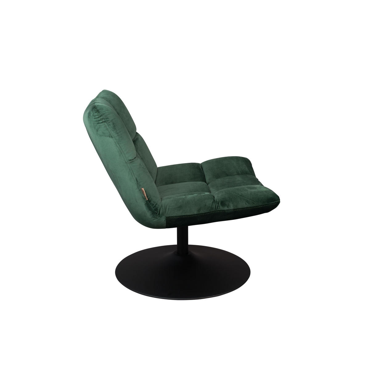 SESSEL Bar Bouclé Grün - Grün, Textil (76/78/74cm) - Dutchbone