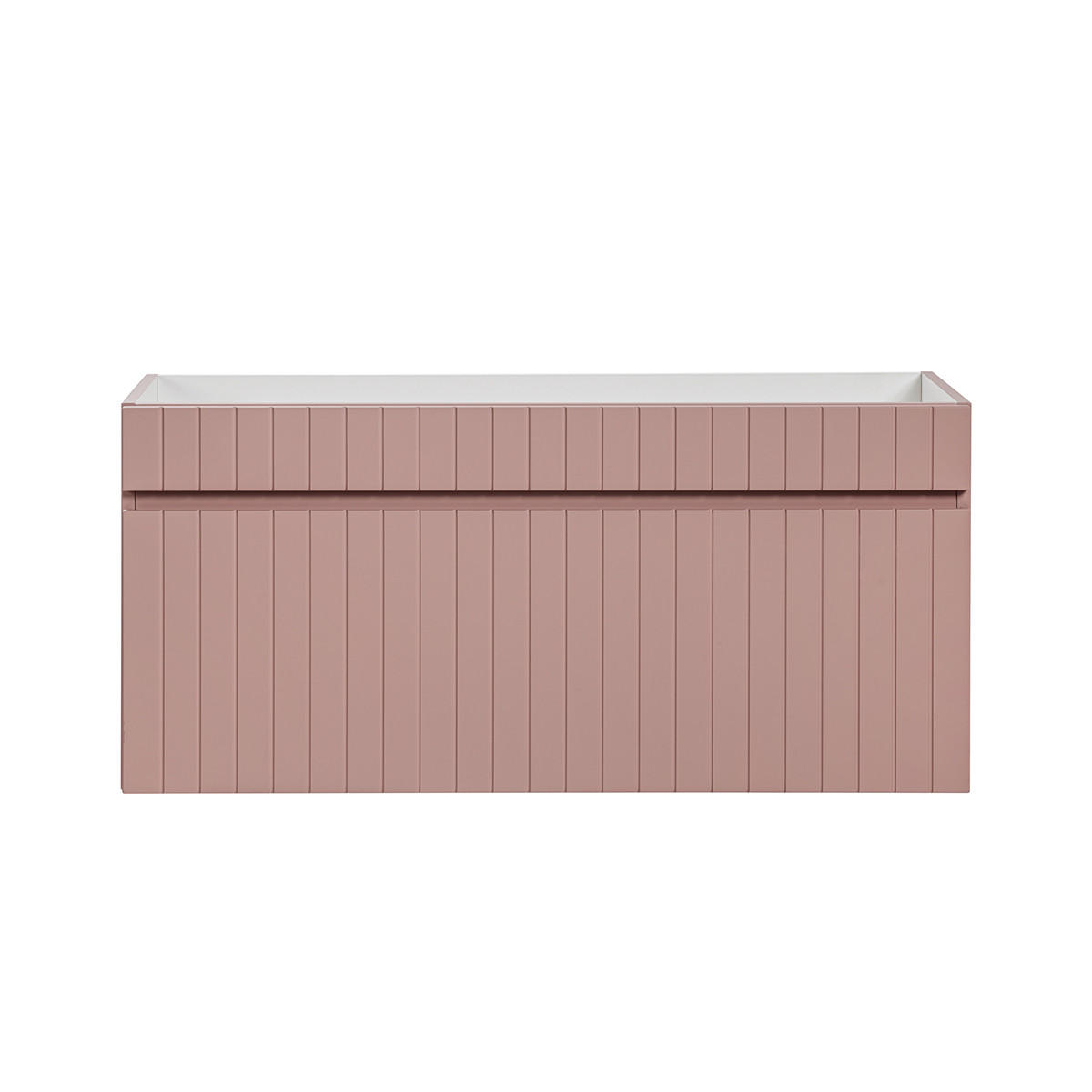 WASCHTISCHUNTERSCHRANK 100cm Zelie Rose - Pink, Holzwerkstoff (100/46/46cm) - Petits-meubles
