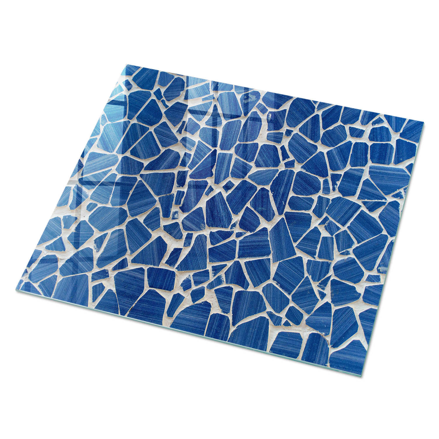 ArtPrintCave Glasplatte Creme 80x60x0.4 cm