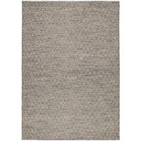 HANDWEBTEPPICH 2-Seitiger Skandi, modern 80x150 cm - Grau, Textil (80/150cm) - Rug and Roll