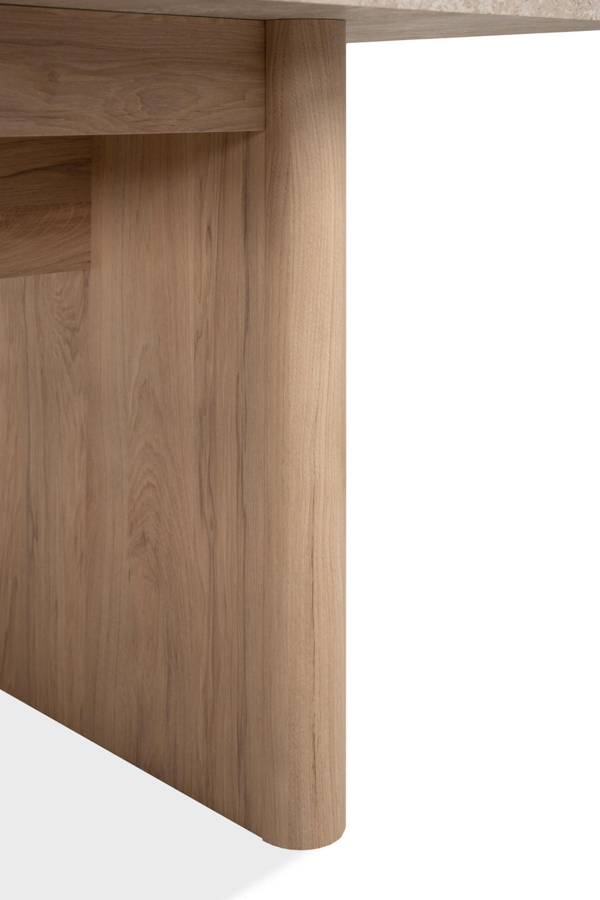 ESSTISCH Sandstein, Hickory Walnuss 160 - 200 cm, Küchentisch ausziehbar - Sandfarben/Walnussfarben, Holzwerkstoff/Metall (160/90/75cm) - Furn.Design