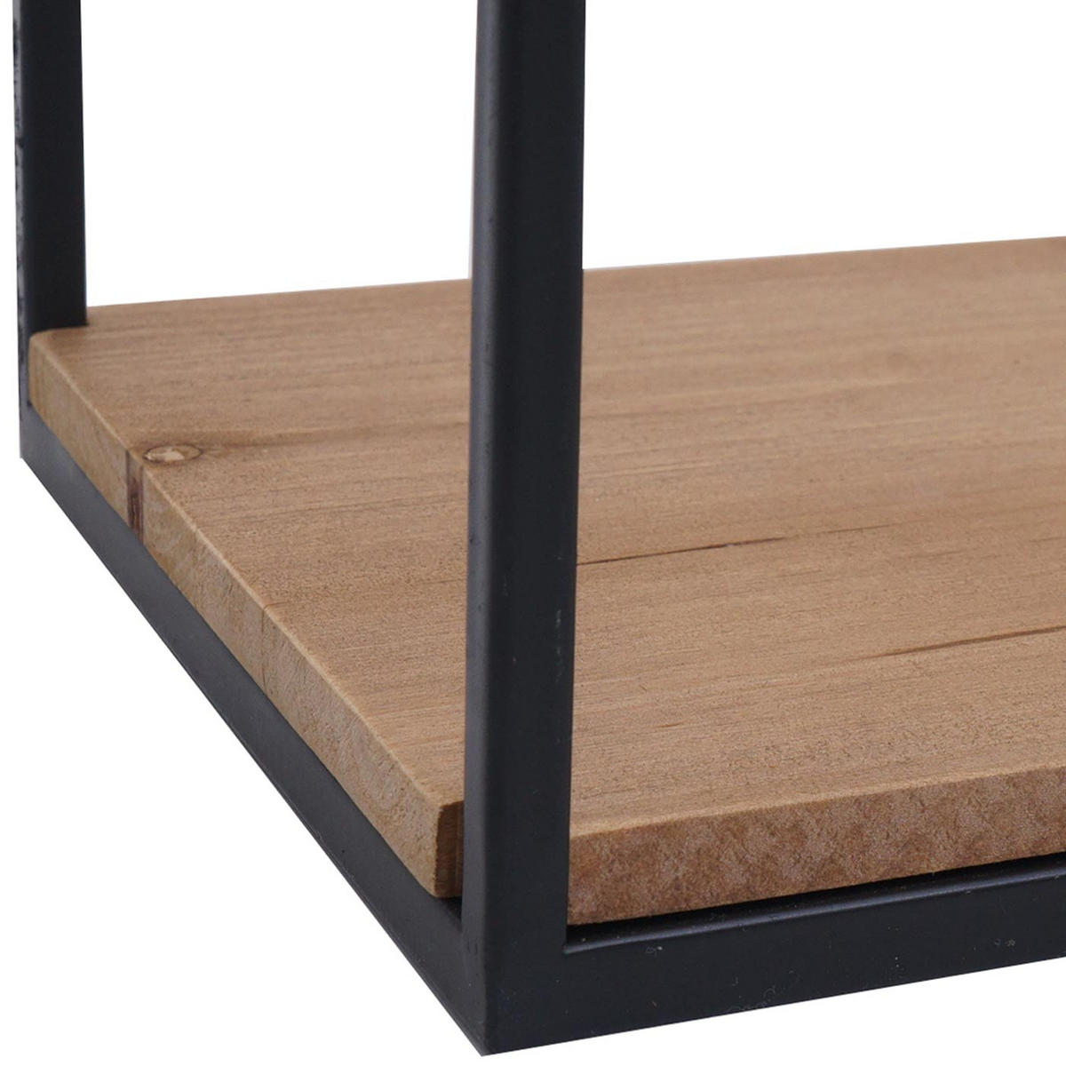 WANDREGAL Braun, Schwarz - Schwarz/Braun, Holz (104/21/18cm) - MCW