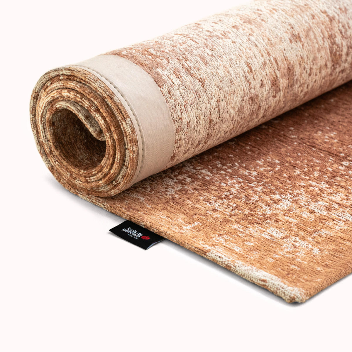 TEPPICH Mars Virgin Land 280/390 cm - Orange, Textil (280/390cm) - Louis De Poortere