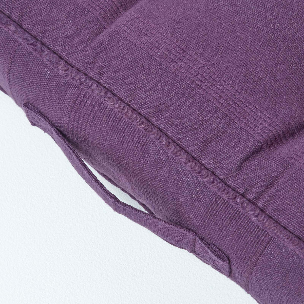 SITZKISSEN Rajput lila 40/40/8 cm - Lila, Textil (40/40/8cm) - Homescapes
