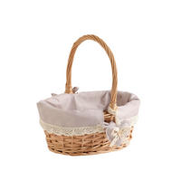 KORB MIT HENKEL Harti - Braun, Naturmaterialien (18/27/24cm) - home&you